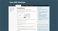Desktop Screenshot of easyrssmashups.com